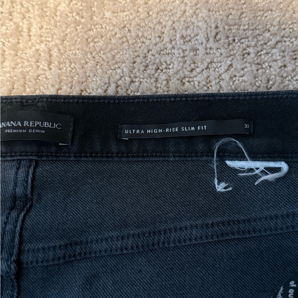 Banana Republic Black Denim Jeans